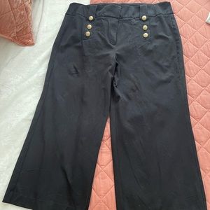 LB cropped wide leg trouser